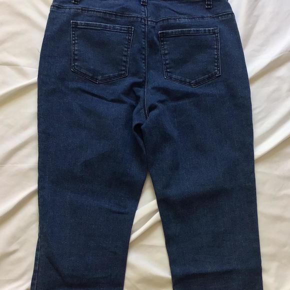 🔴𝗕𝗢𝗚𝗢🔴northern reflections ankle embroidered womens jeans - Picture 15 of 16